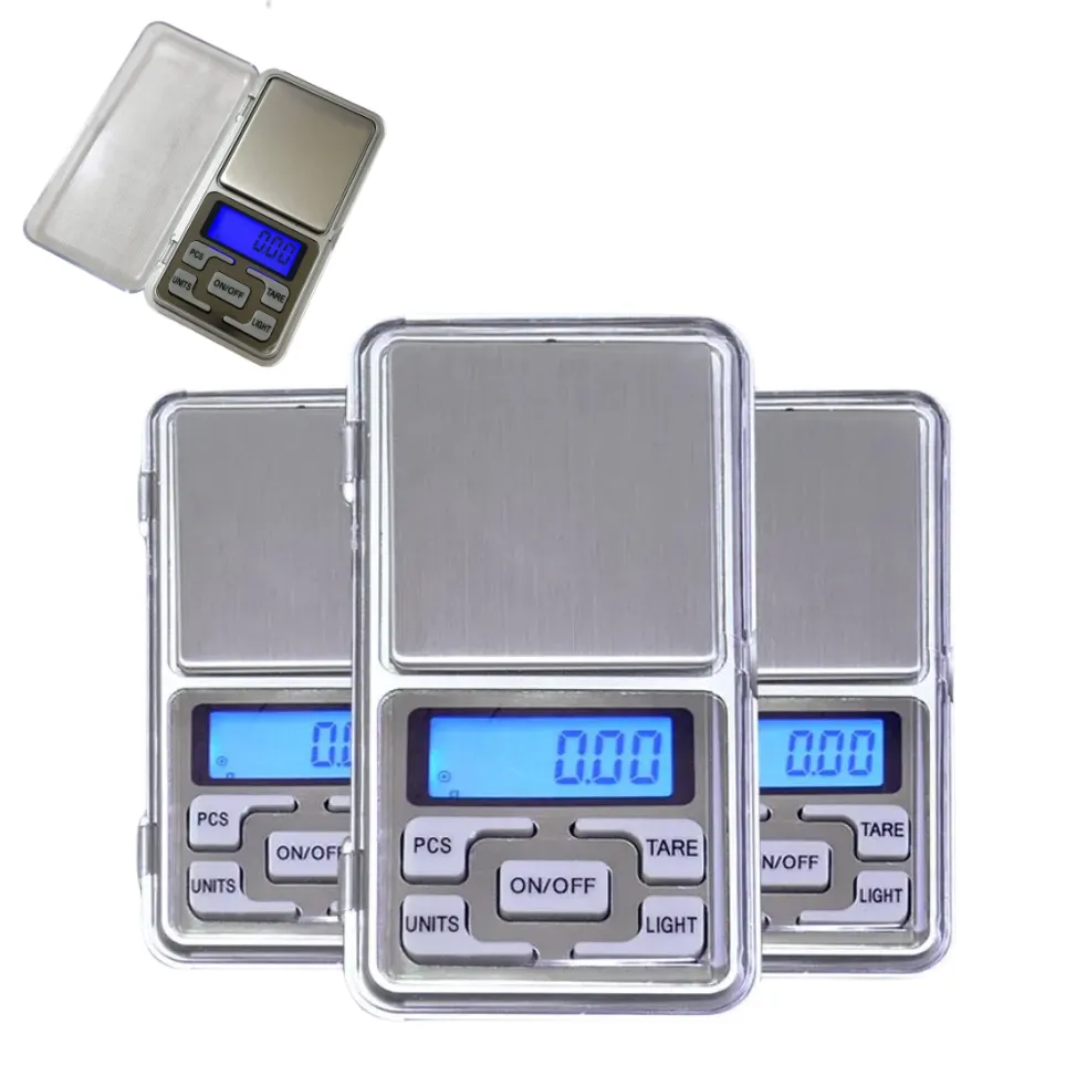 Balance de bijoux de pesage électronique portable de haute précision pour la cuisine domestique