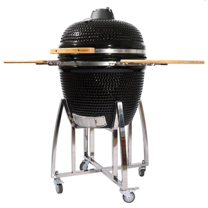 AUPLEX <span class=keywords><strong>Asador</strong></span> de Carbón Kamado de Cerámica de 23 Pulgadas, Parrilla Ahumadora para Cocina Exterior con Cubierta Impermeable y Piedra para Pizza - Product Image 6