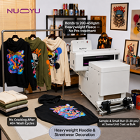 Nouvelle machine d'impression pigmentaire A2 DTF tout-en-un pour sweats à capuche épais, transfert thermique, personnalisation graphique, décoration de vêtements