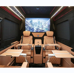 Kit Completo Interni YLB: Sedili, Pareti Laterali, Divisorio, Luci a Soffitto, Kit Carrozzeria per Mercedes Benz <span class=keywords><strong>Sprinter</strong></span> <span class=keywords><strong>907</strong></span> - Product Image 1