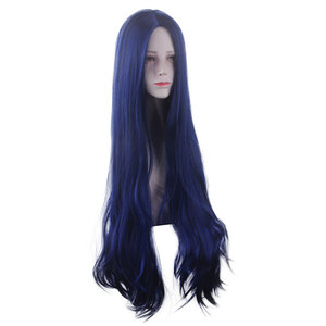 วิกผมสังเคราะห์สีน้ำเงินเข้ม 100 ซม. ของ Ainizi สำหรับคอสเพลย์ตัวละครชิโรกานะ ทสึมูกิ จากเกม <span class=keywords><strong>Danganronpa</strong></span> <span class=keywords><strong>V3</strong></span> สำหรับผู้หญิง - Product Image 5