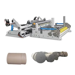11kw Small Kraft Paper Roll Slitting And Rewinding Machine Plotter Paper Rolls Slitter Rewinder Machine