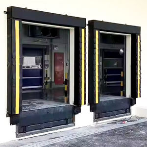 Plataforma de salida de almacén de polímero de PVC de diseño moderno, cubierta de puerta de sello, logística de cadena de frío, aplicación de taller de superficie terminada - Product Image 4