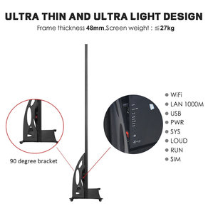 Trong Nhà P2 P2.5 P3 Thông Minh <span class=keywords><strong>Imira</strong></span> Bảng Điều Chỉnh Dấu Hiệu Đứng Led Poster Video Biểu Ngữ Bảng Quảng Cáo Màn Hình Led Hiển Thị Kỹ Thuật Số Áp Phích - Product Image 3