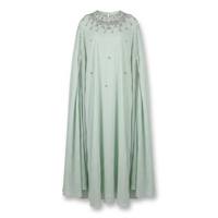 Nouvelles Arrivées 2026 : Abaya Musulmane Moderne avec Manches Cape Ornées de Strass, Coupe Ample, Robe Longue Islamique pour Femmes Musulmanes, Idéale pour l'Aïd