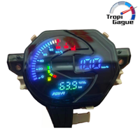 Untuk Honda Beat Fi V2 2016-2019 Speedometer LED Digital Versi Ungu Tachometer Digital LED