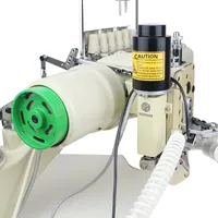 Nouvelle machine à coudre sans couture, coupe-fil automatique, épissureuse sans couture entièrement automatique, machine à coudre domestique à 4 aiguilles et 6 fils