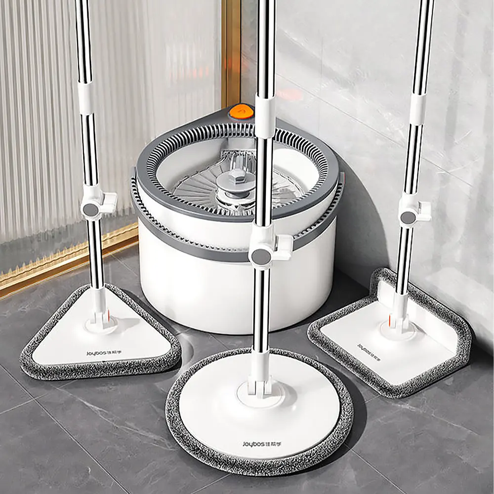 Joybos pulisce la separazione sporca 360 Set secchio per mocio e strizza con tre tipi di teste mocio pulisce il pavimento pulito