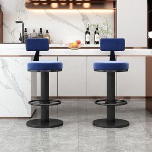 <span class=keywords><strong>Tabouret</strong></span> haut de bar de luxe en acier inoxydable doré miroir <span class=keywords><strong>chaise</strong></span> hôtel fête de mariage <span class=keywords><strong>tabouret</strong></span> de bar en velours <span class=keywords><strong>blanc</strong></span> chaises - Product Image 3