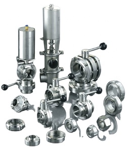 Chất lượng cao Van bướm DIN tiêu chuẩn từ DN25 để dn150 thép không gỉ bán buôn Van bướm - Product Image 1