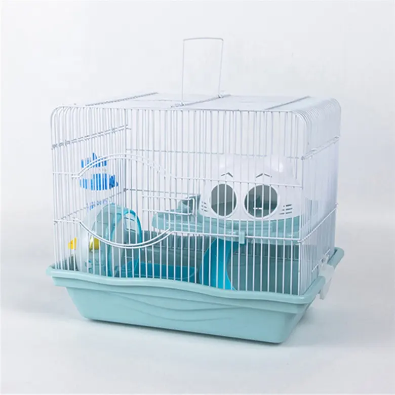 Wholesale Custom Small Pet House 2 Layer Wire Hamster Cage