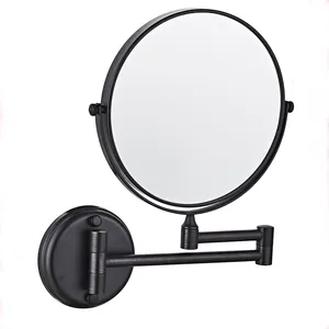 SUNWEX 돋보기 면도 거울 화장품 메이크업 거울 접이식 3 배 양면 벽걸이 형 샤워 거울