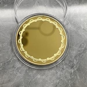 Monedas de Metal Plateadas Personalizables, Moneda de Desafío Personalizada con Logotipo UV Grabado con Láser, Regalo de Cumpleaños, Moneda Conmemorativa para Parejas - Product Image 2