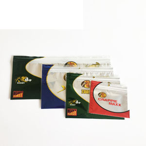 Pochette d'emballage de leurre de pêche à la traîne en plastique souple, sac à fermeture éclair avec impression personnalisée - Product Image 6