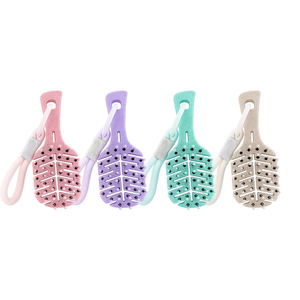 Nouvelle Arrivée 2026 – Super Mini Brosse à <span class=keywords><strong>Cheveux</strong></span> Porte-clés, Massage du Cuir Chevelu, Démêlante, Peigne de Poche, Breloque de Sac à Main - Product Image 6
