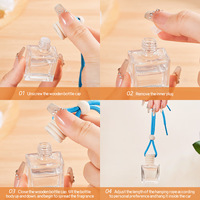 Pendentif en verre transfrontalier FORMBO pour parfum, diffuseur d'huiles essentielles longue durée, parfum léger, aromathérapie haut de gamme