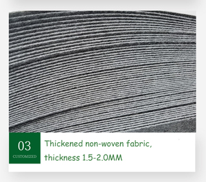 Jardinería al aire libre 10 15 30 50 100 galones grande de tela resistente maceta de cultivo tela de respiración duradera contenedor de plantación bolsa de cultivo de plantas - Product Image 5