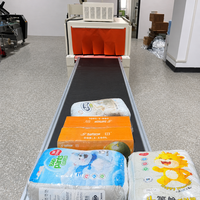 Machine d'emballage thermorétractable pour couches pour bébés, tunnel de rétraction pour films PE POF, équipement d'emballage 850