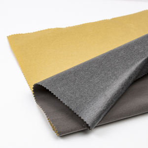 Chất Lượng Cao Không Dệt Spunlace Nhung Đổ Xô Vải Tự Dính Flock Nhung Vải Cho Gói - Product Image 1