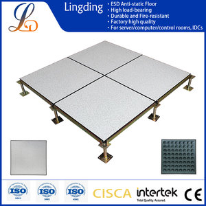 Lingding lồng vào nhau thép chống tĩnh sàn tấm cài đặt nhanh chóng thông qua lồng vào nhau phù hợp với hội thảo nhỏ duy trì cơ bản tĩnh - Product Image 4