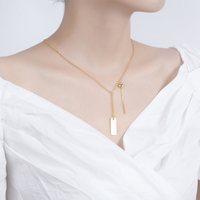 Collier Unique 925 Bijoux En Argent Sterling Amoureux Coeur Plaqué Or Lien Chaîne Amour Collier pour Femmes Couples Bijoux En Argent
