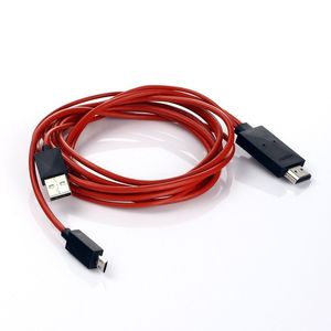 <span class=keywords><strong>MHL</strong></span> Micro USB vers <span class=keywords><strong>HDMI</strong></span> 1080P HDTV Câble <span class=keywords><strong>Adaptateur</strong></span> Pour Samsung Galaxy S5 S4 Note 3 2 - Product Image 4