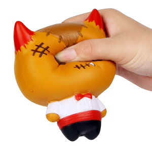 Pu Cartoon Vampire Fidget Toy Soft <b>Squishy</b> Stress Reliever For Kids Party Gift - Product Image 2