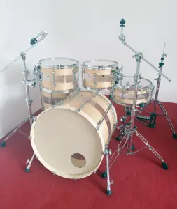 Birke/Acryl/Birke Hybrid Shell Drum Set