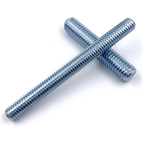 DIN976 High Quality Double Head Bolt Galvanized Threaded Rod Stud Carbon Steel Fully Threaded Rod Bolt