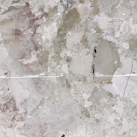 Projet de villa moderne en Australie Comptoir de cuisine Dessus de table à manger Impression MONET Dalle émaillée polonaise en porcelaine Grande dalle de marbre