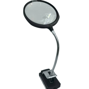 LED ống kim loại linh hoạt Magnifier với ống kính acrylic ABS PMMA đứng Clip đèn cho quang đọc & sửa chữa - Product Image 5