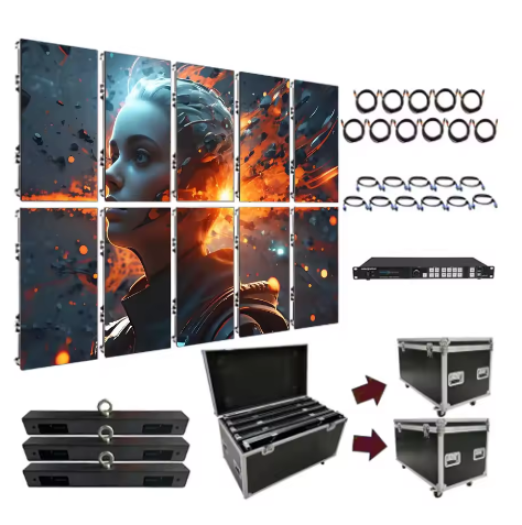 Factory-Sourced Full Color HD LED Display Sexy Video Digital Signage and Outdoor 500*1000 P3.91 LED Display