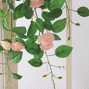 Rosa Artificial Xinchengzhi para Colgar en la Pared, de 30cm-100cm, Decoración de Flores de Seda y Plástico para el Hogar, Bodas y Uso en Exteriores - Product Image 3