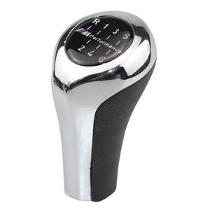 Pommeau de levier de vitesses électro-plaqué BMW M Performance 5 6 vitesses en alliage d'aluminium ergonomique pour voiture - Product Image 2