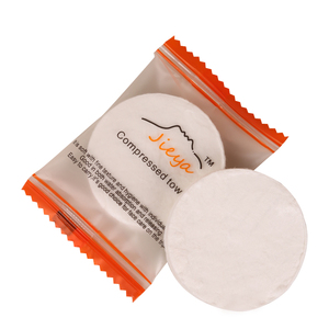 Nhà Máy Bán Buôn Dùng Một Lần Xách Tay Nén Khăn Tùy Chỉnh Mô Hình Mềm Du Lịch Nhà Khách Sạn Sử Dụng Dệt Kỹ Thuật Không Dệt - Product Image 5