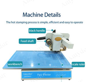 Máquina de Impresión Digital por Estampación en Caliente Amydor-8025 para Impresora de Lámina Plana - Product Image 2