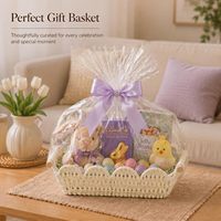 Lot de 2 paniers de rangement modernes pliables en corde tressée avec bord festonné et poignées pour l'organisation des étagères domestiques