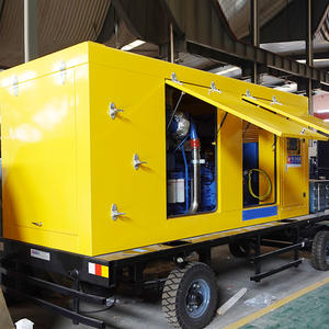 Generator <span class=keywords><strong>Diesel</strong></span> Welder Standby 125/100 KVA/KW yang Tangguh dengan Output AC untuk Bengkel, Lokasi Konstruksi, dan Trailer - Product Image 4