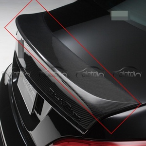 อะไหล่แต่งรถยนต์ สปอยเลอร์หลังทรง W วัสดุคาร์บอนไฟเบอร์ สำหรับ Mercedes Benz W218 CLS - Product Image 3