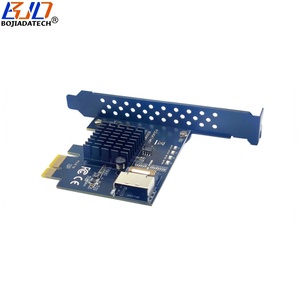 Tarjeta Adaptadora Mini SAS SFF-8087 a PCI-E 1X PCIe X1 con 4 Puertos y Cable de Datos 3.0 de 0.7M para Disco Duro - Product Image 3