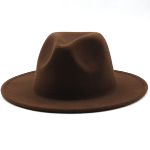 Sombrero Fedora de Lana Clásico de Ala Ancha con Hebilla de Cinturón, el Más Vendido - Product Image 5