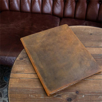 Protège-menu A4 personnalisé pour restaurant, avec pages à visser, idéal pour les cadeaux de bienvenue et la promotion des fabricants