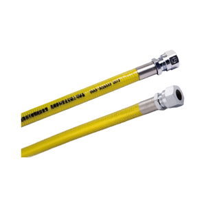 Di alta qualità <span class=keywords><strong>flessibile</strong></span> rivestito in PVC in <span class=keywords><strong>acciaio</strong></span> inox corrugato tubo del <span class=keywords><strong>Gas</strong></span> JIS Standard piegato tubo industriale giallo saldato <span class=keywords><strong>Gas</strong></span> naturale - Product Image 1