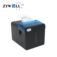 Imprimante thermique de reçus ZYWELL ZY905 80 mm IP43 résistante aux éclaboussures et à la poussière, imprimante thermique directe pour cuisine et point de vente