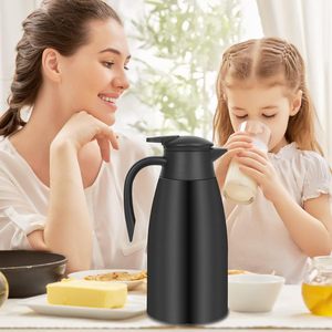 Jarra Térmica de Acero Inoxidable de 70oz para Agua Caliente, Cafetera, Termo Aislado de Doble Pared, Botella de Vacío para Té y Agua - Product Image 1