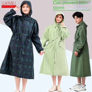 2025 nuovo impermeabile da uomo ad asciugatura rapida da <span class=keywords><strong>donna</strong></span> per escursioni a piedi lungo impermeabile Anti-temporale per Poncho esterno carino - Product Image 3