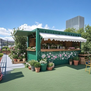 Cuisine moderne préfabriquée en acier léger de Chine 2025, café mobile, mini bar modulaire, conteneur miniature - Product Image 1