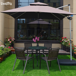Glamping <span class=keywords><strong>parasol</strong></span> de jardin 360 degrés base luxe patio <span class=keywords><strong>parasol</strong></span> <span class=keywords><strong>parasol</strong></span> extérieur avec couvert - Product Image 5
