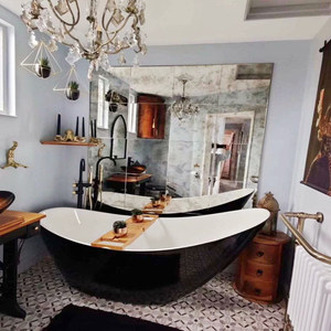 <span class=keywords><strong>Espejo</strong></span> de Pared Completo Rectangular Clásico de Estilo Antiguo, de Alta Calidad y Diseño Moderno - Product Image 5