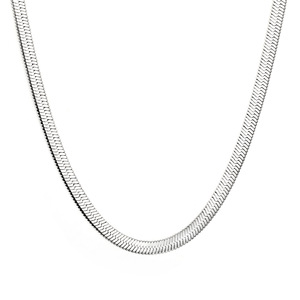 Collar de metal minimalista para mujer, accesorio de cadena lisa unisex, uso diario, diseño geométrico NE2F4401S NE2F4901G - Product Image 5